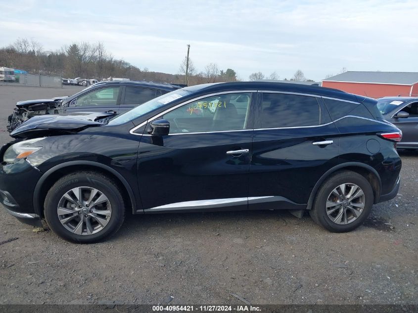 2018 Nissan Murano Sv VIN: 5N1AZ2MH8JN105360 Lot: 40954421