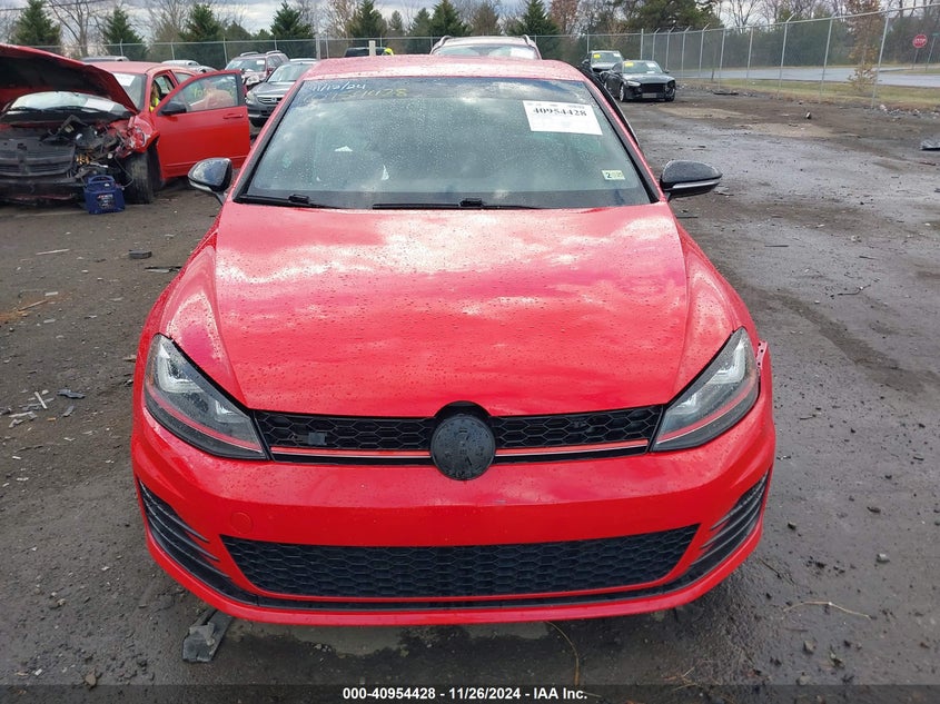 2017 VOLKSWAGEN GOLF GTI AUTOBAHN 4-DOOR/S 4-DOOR/SE 4-DOOR/SPORT 4-DOOR - 3VW447AU0HM049303