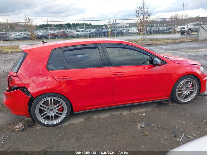 2017 VOLKSWAGEN GOLF GTI AUTOBAHN 4-DOOR/S 4-DOOR/SE 4-DOOR/SPORT 4-DOOR - 3VW447AU0HM049303