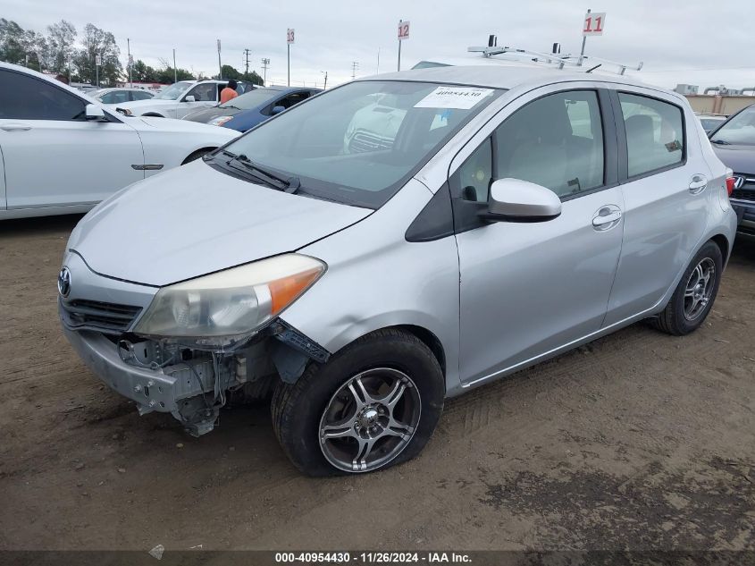 VIN JTDKTUD3XED580868 2014 Toyota Yaris, Le (tmc/Cb... no.2