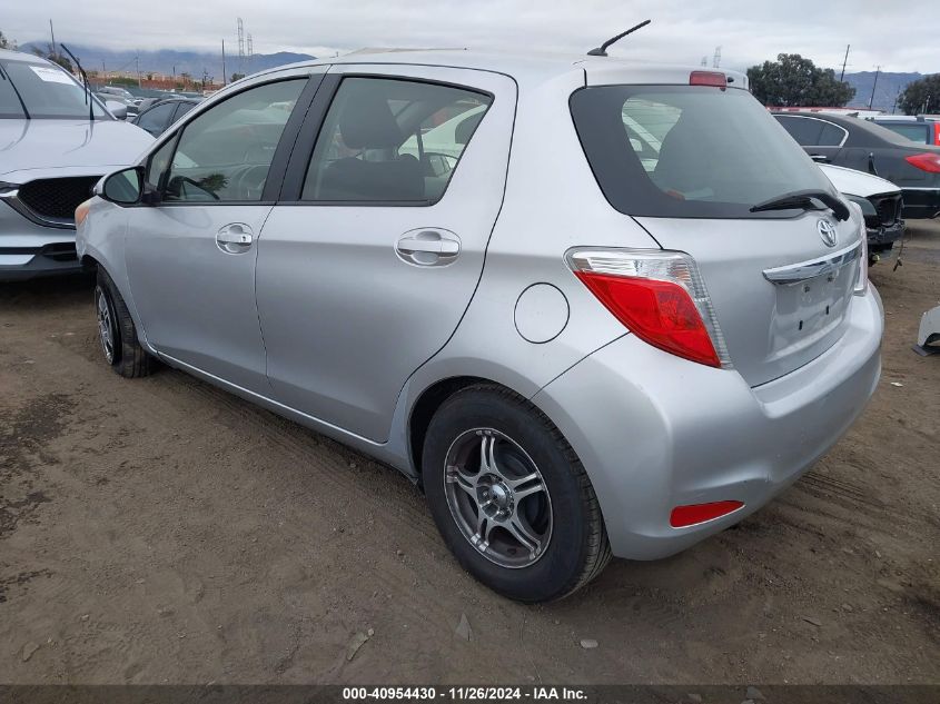 VIN JTDKTUD3XED580868 2014 Toyota Yaris, Le (tmc/Cb... no.3