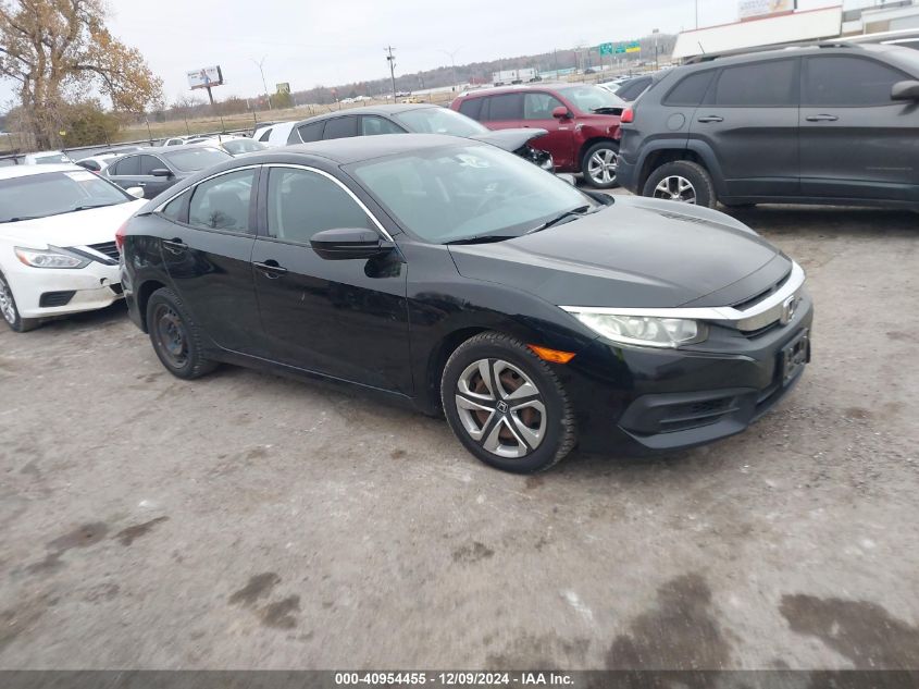 VIN 19XFC2F51GE012773 2016 Honda Civic, LX no.1