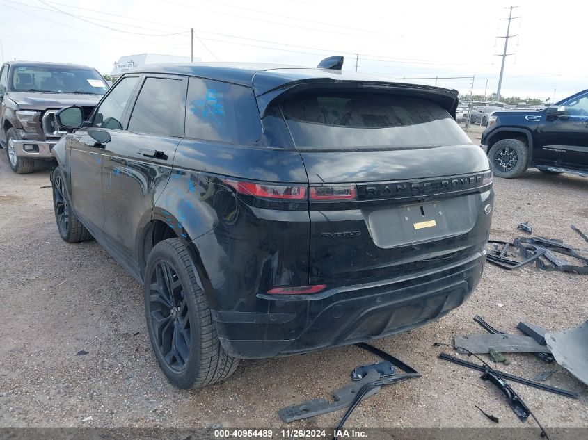 VIN SALZP2FX2MH150906 2021 LAND ROVER RANGE ROVER EVOQUE no.3