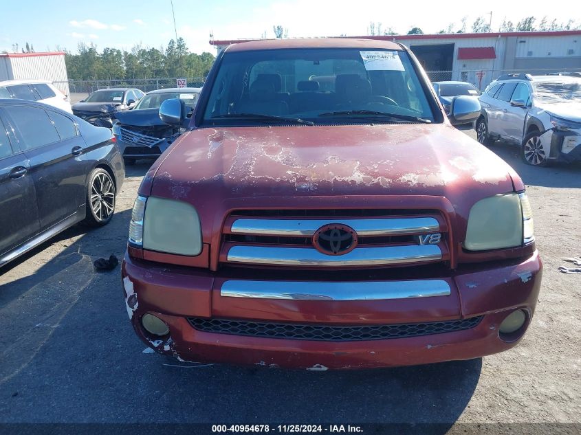 2004 Toyota Tundra Sr5 V8 VIN: 5TBET34104S458151 Lot: 40954678