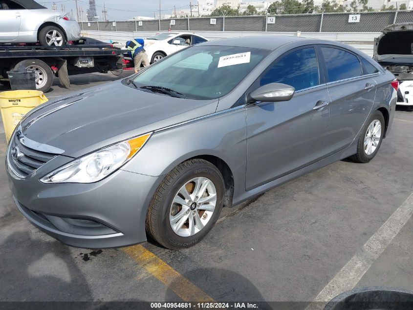 VIN 5NPEB4AC0EH936890 2014 Hyundai Sonata, Gls no.2