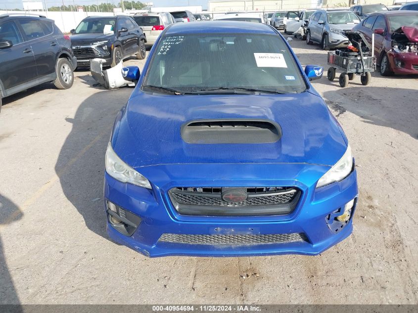 2015 Subaru Wrx VIN: JF1VA1A63F9825570 Lot: 40954694