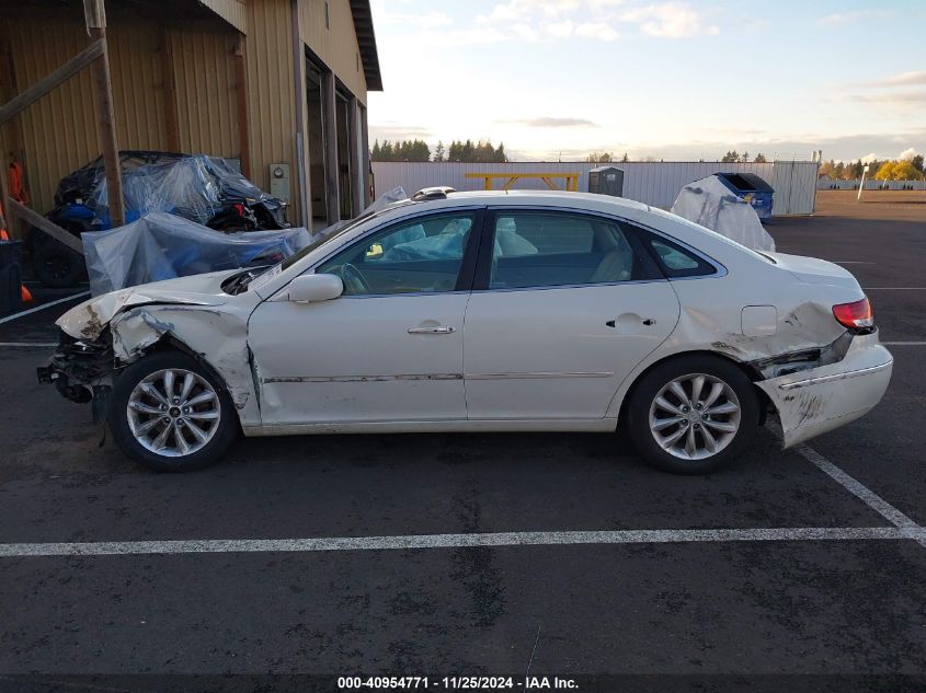 2006 Hyundai Azera Limited/Se VIN: KMHFC46F16A099074 Lot: 40954771