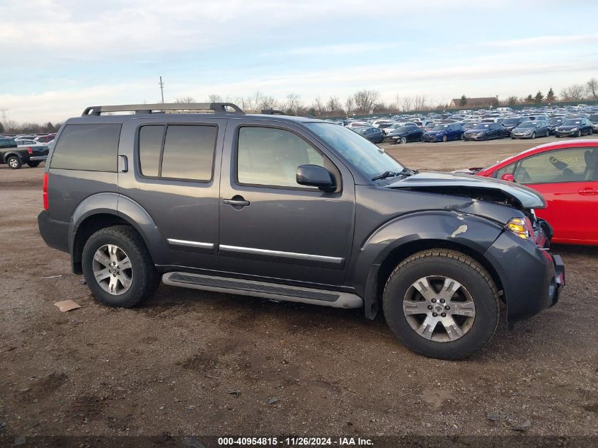 2011 Nissan Pathfinder Silver VIN: 5N1AR1NB6BC604966 Lot: 40954815