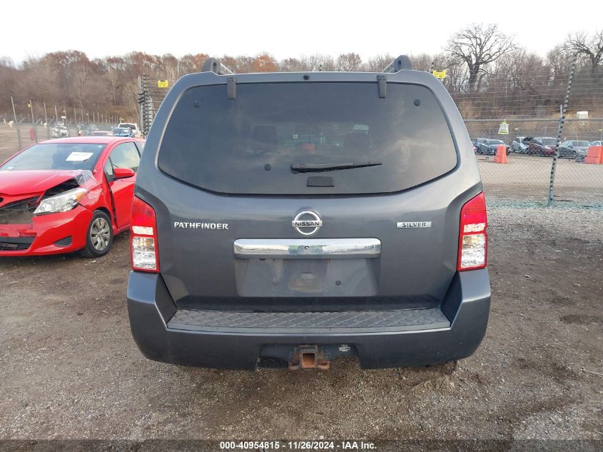 2011 Nissan Pathfinder Silver VIN: 5N1AR1NB6BC604966 Lot: 40954815