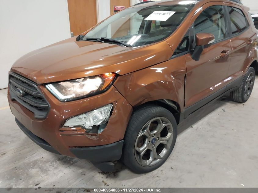 2018 Ford Ecosport Ses VIN: MAJ6P1CL2JC170304 Lot: 40954855