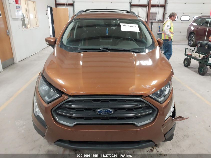 2018 Ford Ecosport Ses VIN: MAJ6P1CL2JC170304 Lot: 40954855