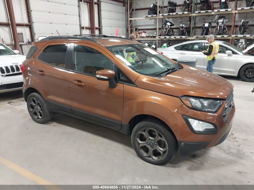 2018 Ford Ecosport Ses VIN: MAJ6P1CL2JC170304 Lot: 40954855