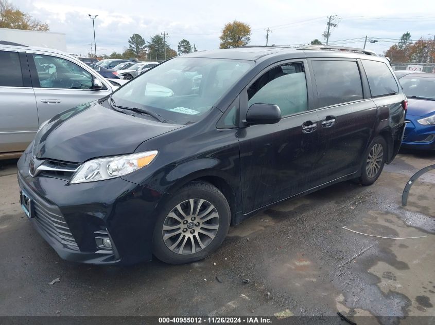 VIN 5TDYZ3DCXJS937855 2018 Toyota Sienna, Xle 8 Pas... no.2