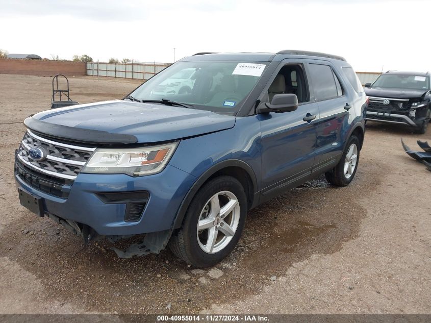 VIN 1FM5K7B82JGA79686 2018 FORD EXPLORER no.2