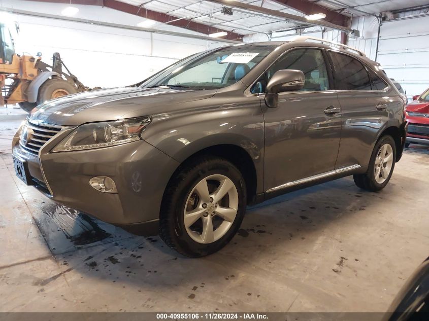 VIN 2T2BK1BA3FC330479 2015 Lexus RX, 350 no.2