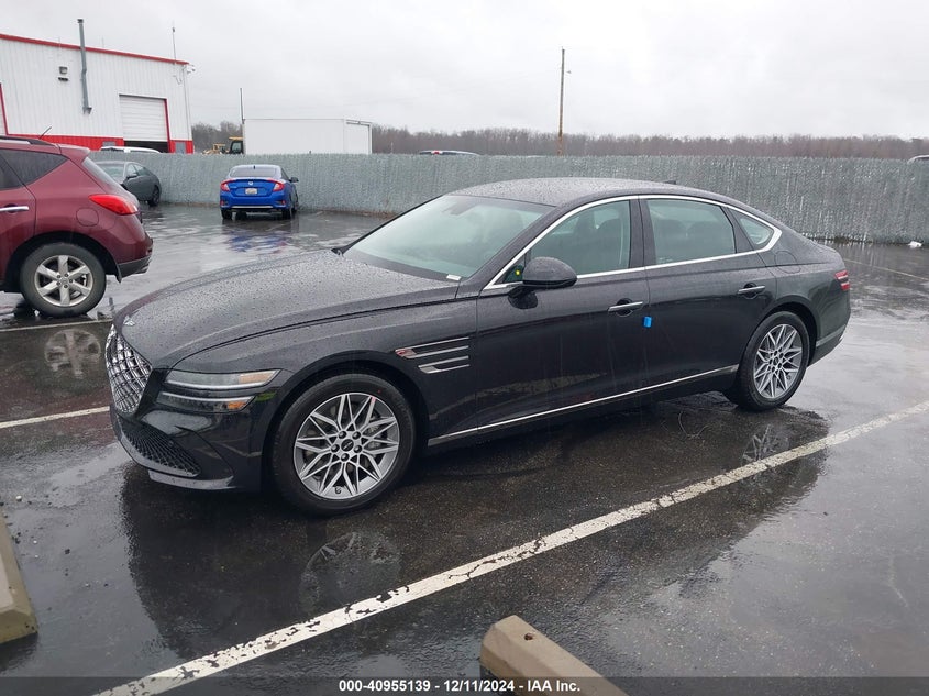 Vin: kmtga4sc0su265508, lot: 41444934, genesis g80 2.5t awd 20252