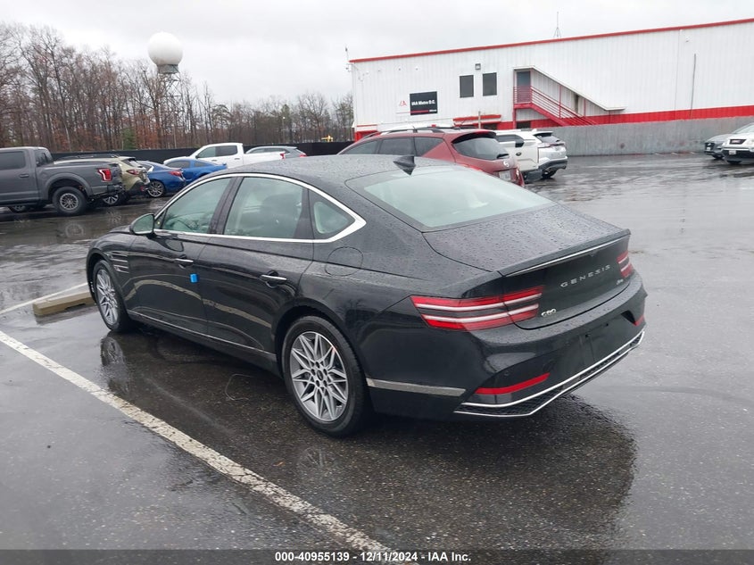 Vin: kmtga4sc0su265508, lot: 41444934, genesis g80 2.5t awd 20253