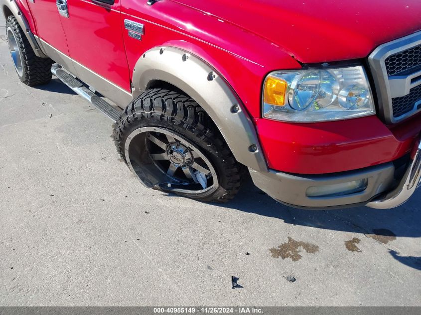 2005 Ford F-150 VIN: IFTPW14555KE63045 Lot: 40955149