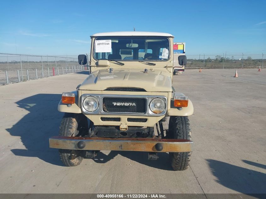 1981 Toyota Fj Cruiser VIN: FJ40333349 Lot: 40955166