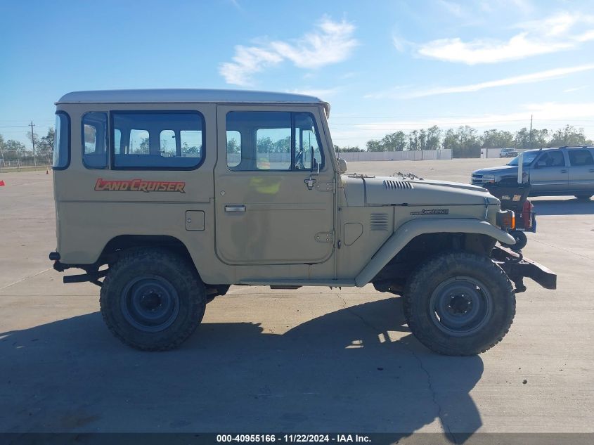 1981 Toyota Fj Cruiser VIN: FJ40333349 Lot: 40955166