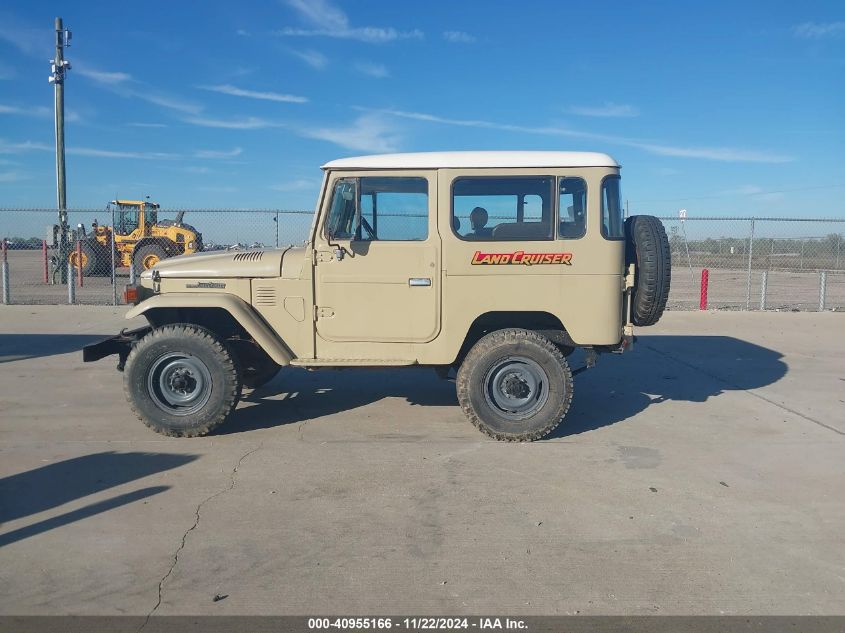 1981 Toyota Fj Cruiser VIN: FJ40333349 Lot: 40955166