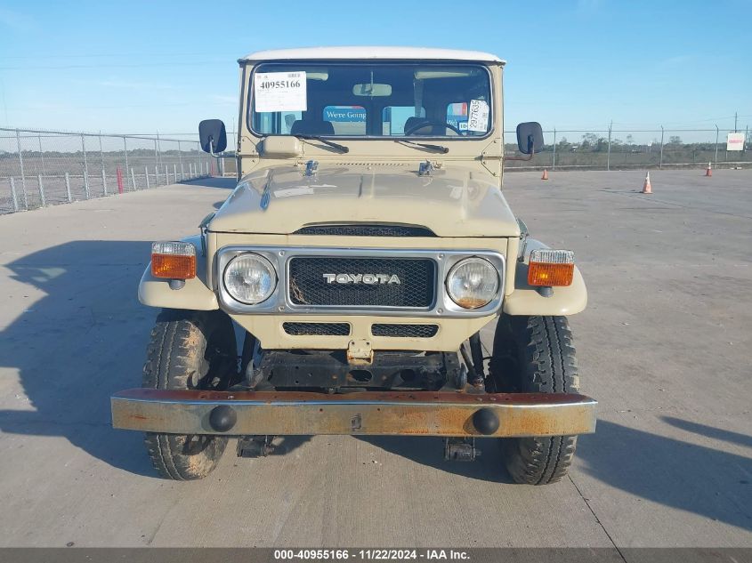 1981 Toyota Fj Cruiser VIN: FJ40333349 Lot: 40955166