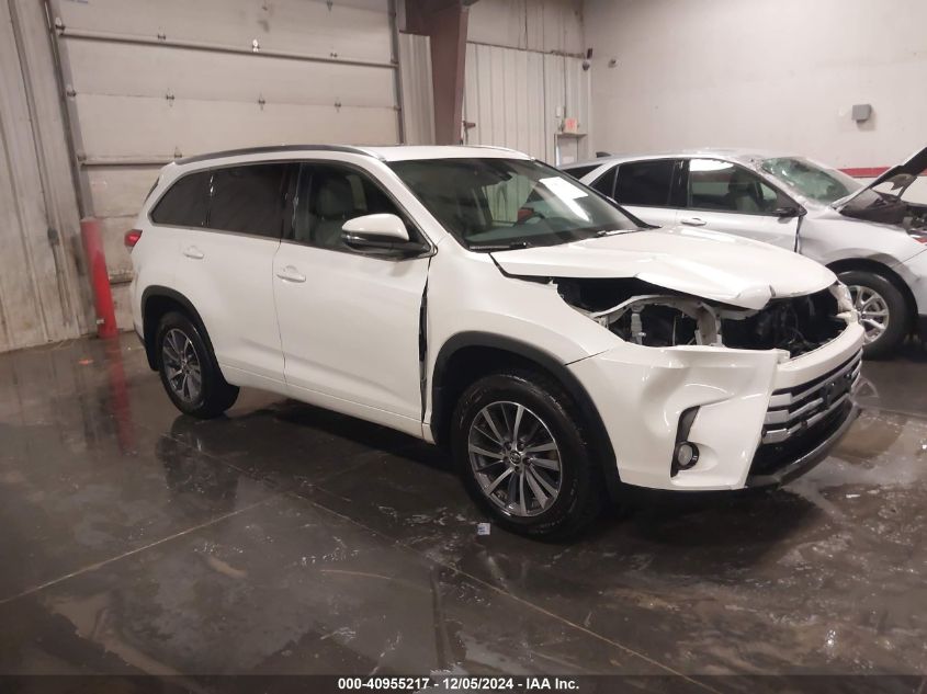 2017 TOYOTA HIGHLANDER XLE - 5TDJZRFH0HS473935