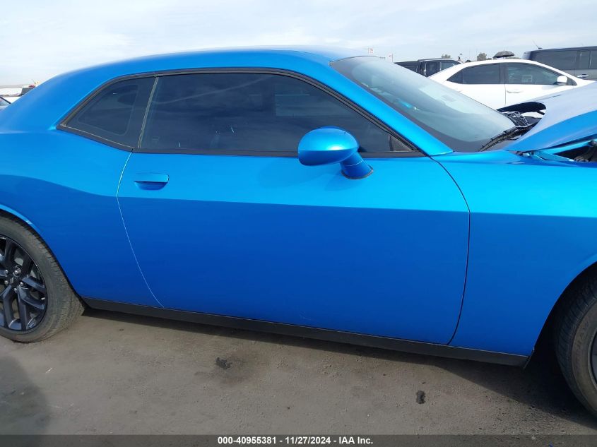 2023 Dodge Challenger Sxt VIN: 2C3CDZAG2PH644885 Lot: 40955381