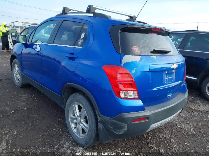 VIN KL7CJLSB3FB159292 2015 Chevrolet Trax, LT no.3