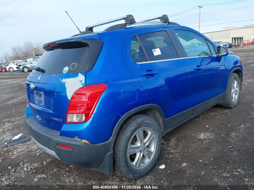 VIN KL7CJLSB3FB159292 2015 Chevrolet Trax, LT no.4