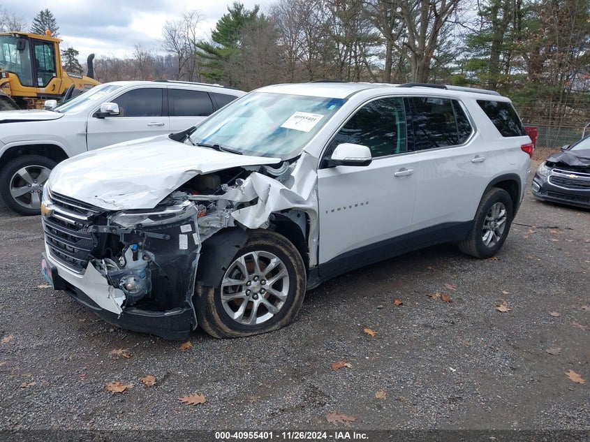VIN 1GNEVGKW6JJ178337 2018 CHEVROLET TRAVERSE 1LT