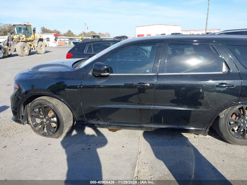 2020 Dodge Durango R/T Rwd VIN: 1C4SDHCT5LC142123 Lot: 40955426