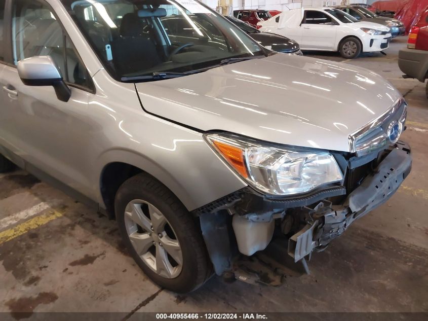 2015 Subaru Forester 2.5I Premium VIN: JF2SJADC3FH806457 Lot: 40955466