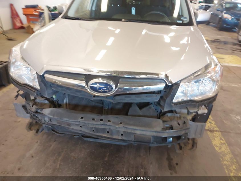 2015 Subaru Forester 2.5I Premium VIN: JF2SJADC3FH806457 Lot: 40955466