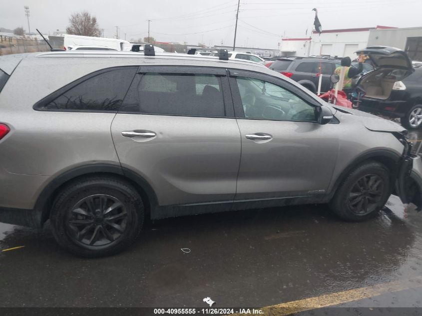 2017 Kia Sorento 3.3L Lx VIN: 5XYPGDA51HG313219 Lot: 40955555