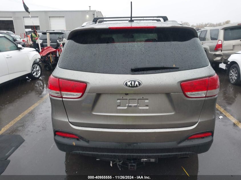 2017 Kia Sorento 3.3L Lx VIN: 5XYPGDA51HG313219 Lot: 40955555