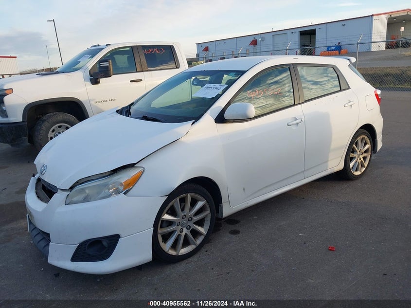 2009 TOYOTA MATRIX VIN: 2T1GE40E79C003869