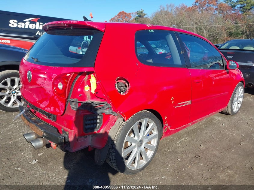 2008 VOLKSWAGEN R32 VIN: WVWKC71K58W055061