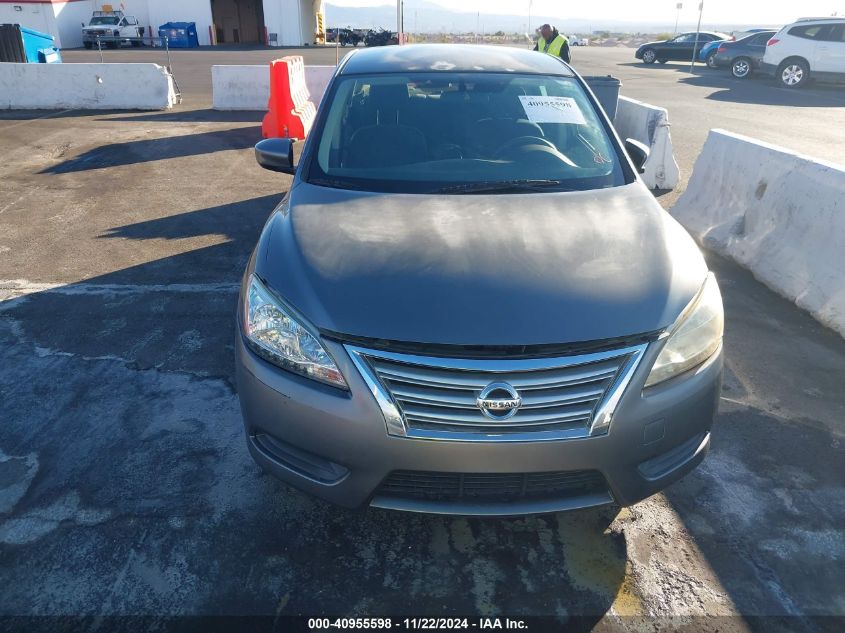 2015 Nissan Sentra S VIN: 3N1AB7APXFY383868 Lot: 40955598