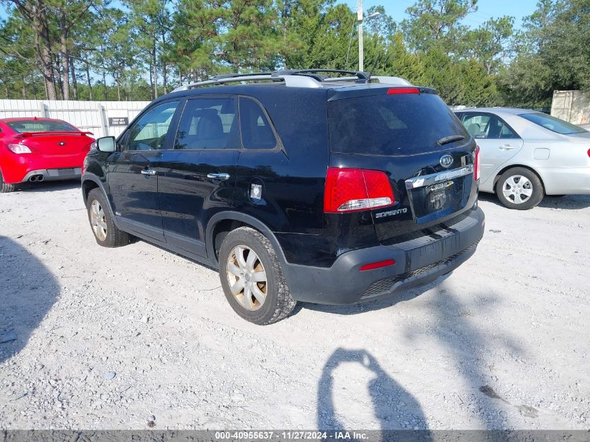 2013 KIA SORENTO LX - 5XYKTCA60DG409605