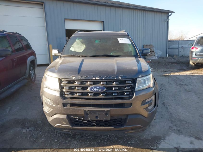 2017 Ford Explorer Xlt VIN: 1FM5K7D85HGA21191 Lot: 40955666