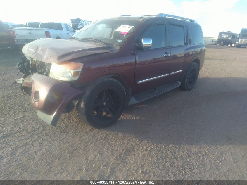 Vin: 5n1ba0nd3bn621946, lot: 41445507, nissan armada sl 20112