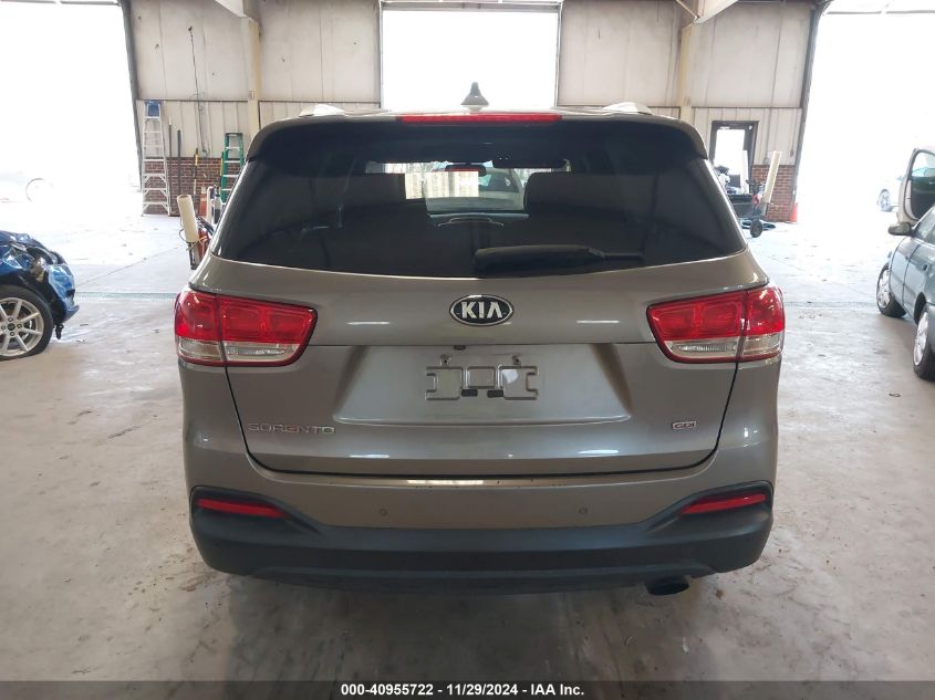 VIN 5XYPGDA33GG047246 2016 KIA Sorento, 2.4L Lx no.16