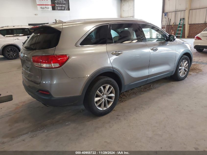 VIN 5XYPGDA33GG047246 2016 KIA Sorento, 2.4L Lx no.4