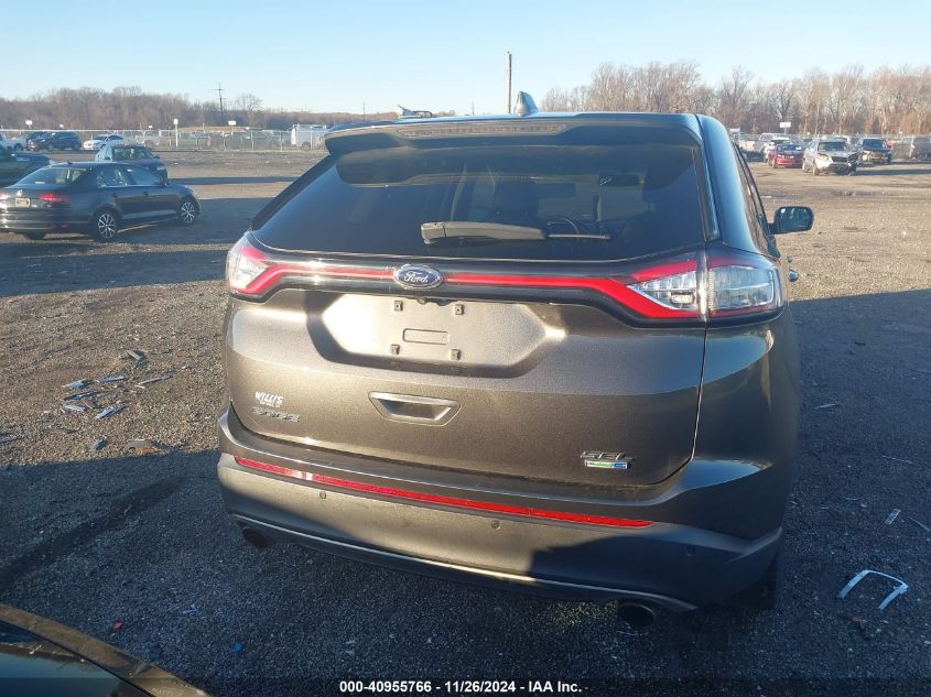 VIN 2FMTK4J99FBB40837 2015 FORD EDGE no.16