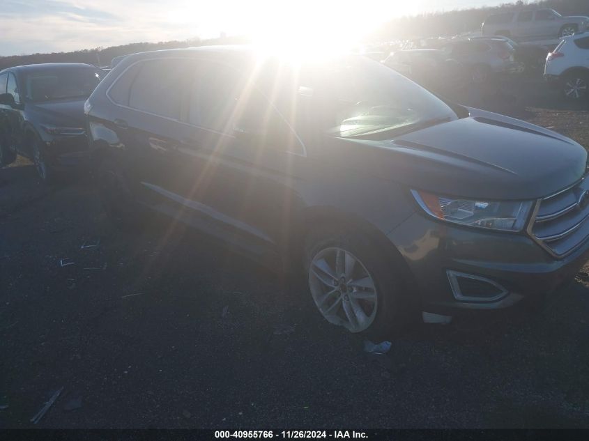 VIN 2FMTK4J99FBB40837 2015 FORD EDGE no.1