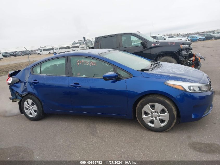 VIN 3KPFL4A73JE247414 2018 KIA Forte, LX no.13