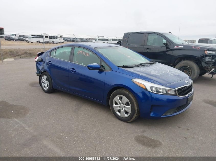 VIN 3KPFL4A73JE247414 2018 KIA Forte, LX no.1