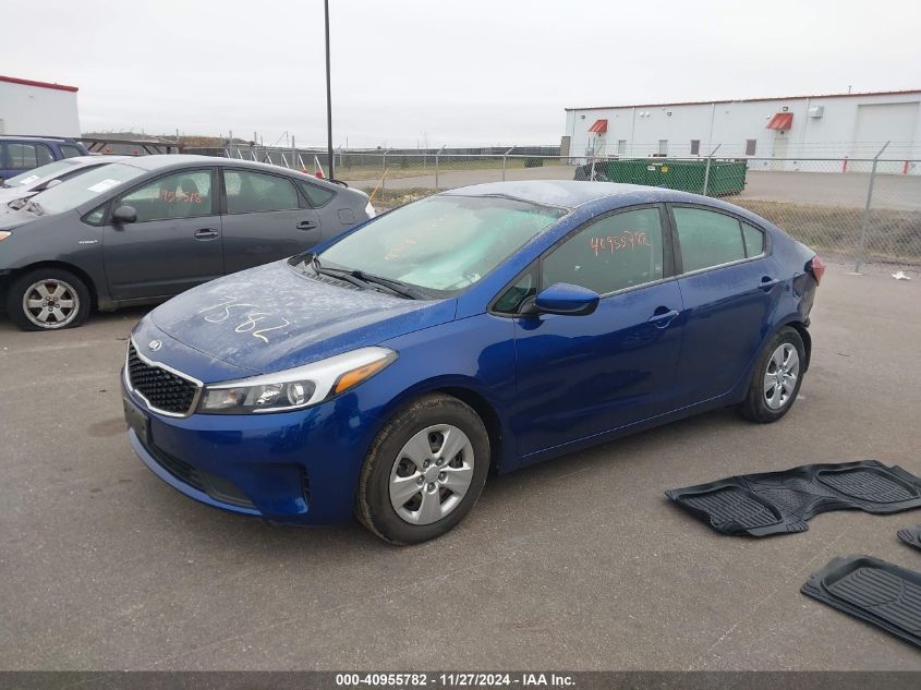 VIN 3KPFL4A73JE247414 2018 KIA Forte, LX no.2