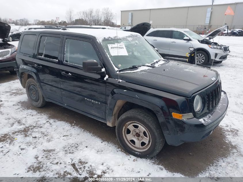 VIN 1C4NJRBB2FD147914 2015 Jeep Patriot, Sport no.1